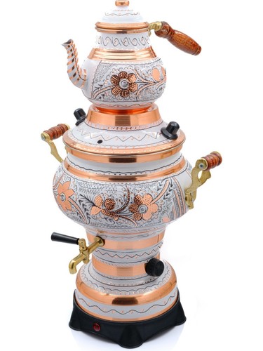 100 rame samovar bianco - rame,