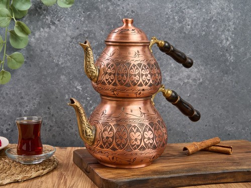 Set teiera turca fatta - turca, a