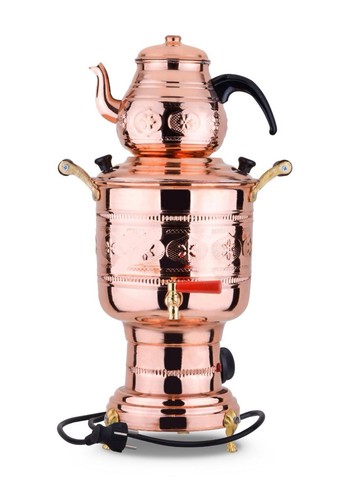 Set teiera elettrica - , samovar
